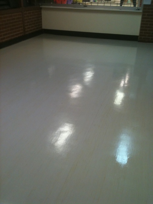 Hobart Lino Floor Polishing