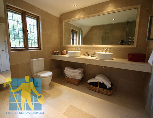 Geelong limestone floor tile siena honed bathroom