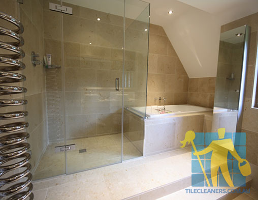 Mandurah Limestone Tile Siena Honed Shower