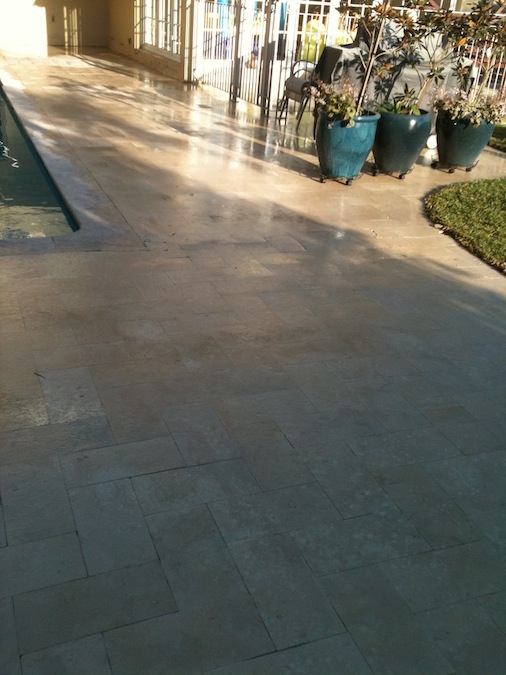 Sefton Park Limestone Tile Cleaning