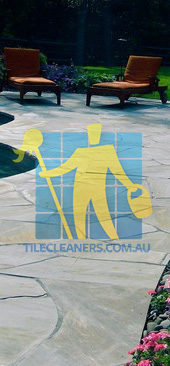 Melbourne/Kingston bluestone tiles floor outdoor traditional patio irregular shape cement grout