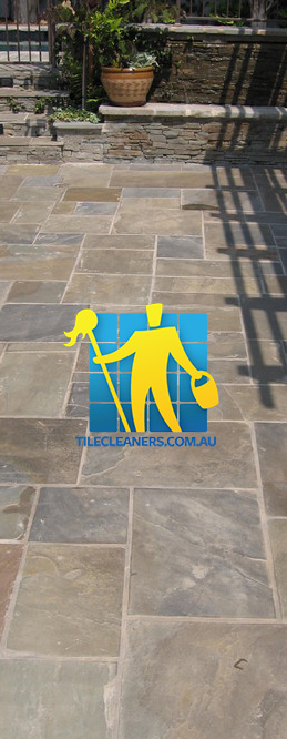 Melbourne/Darebin bluestone tiles outdoor landscape full color patio