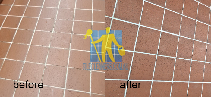 Woodcroft terrazzo tile clinic floor