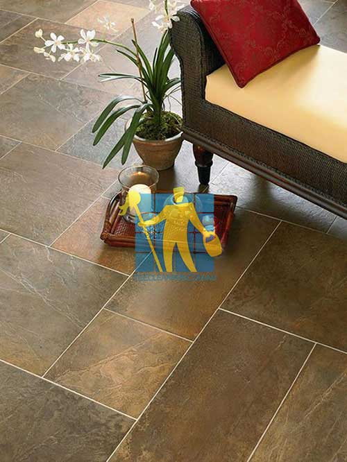 Gawler home slate tile floor