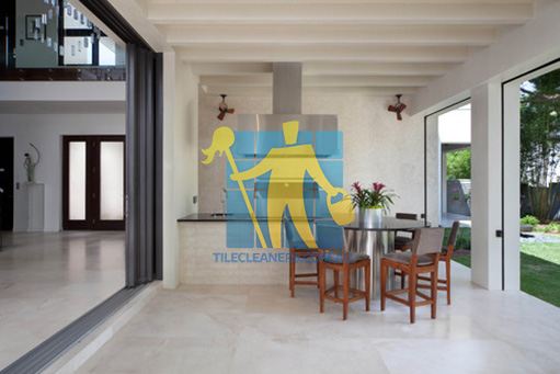 Port Adelaide Enfield limestone tiles outdoor wall floor modern kitchen