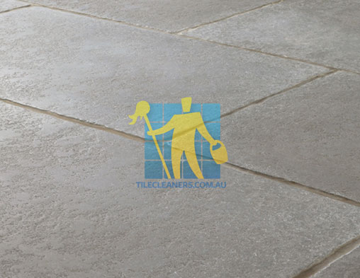 the Town of Walkerville Limestone Tile Sample Darling Grey Cleaning