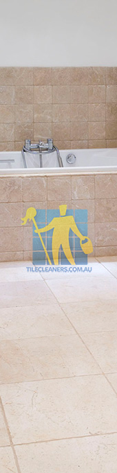 marble tile tumbled acru bathroom bath tub Sydney/Perth/Wanneroo/Clarkson