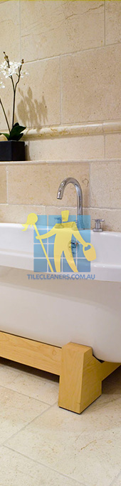 marble tile tumbled acru bathroom bath tub 2 Sydney/Perth/Stirling/Balga