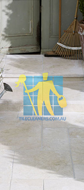 marble tile tumbled acru outdoor pavers Sydney Olympic Park/The Forest