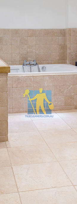 marble tile tumbled acru bathroom bath tub Adelaide Enfield/Mitcham/Pasadena