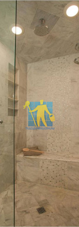 modern tiles floors bathroom shower marble avenza tiles Sydney Olympic Park/CBD