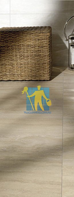 porcelain tiles sample with realistic honed travertine inspired look Adelaide Enfield/Norwood Payneham St Peters