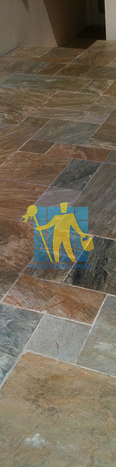 clean slate tiles unsealed after stripping and cleaning irregular sizes SydneySouth Western SydneyNorthern BeachesFairlightCBDCircular QuayThe Forest SydneySouth Western SydneyNorthern BeachesFairlightCBDCircular Quay/Macarthur/Camden South