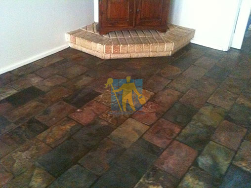 Melbourne Slate Tiles in Living Room