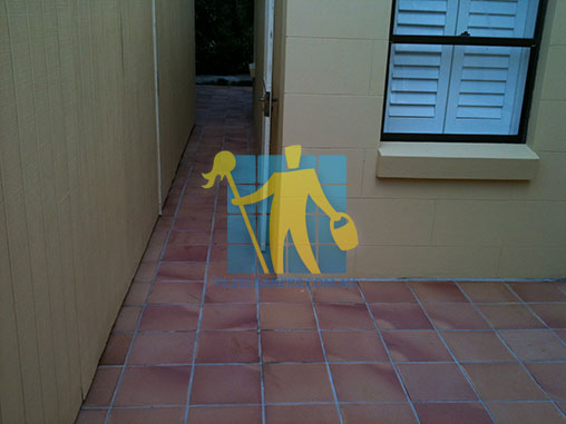 Terracotta Tile around House Holden Hill