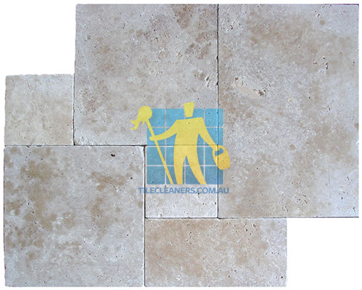 Walkley Heights Travertine Tile Ivory Classic French