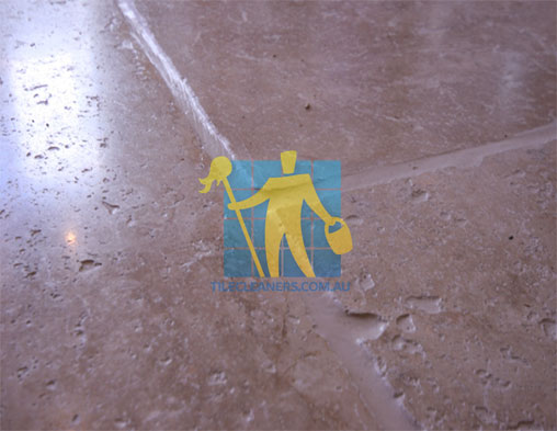 travertine tile tuscany tumbled sample sealed Sefton Park
